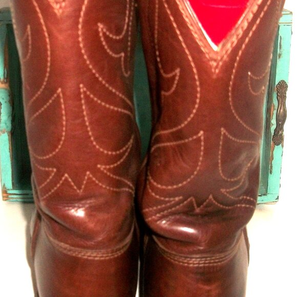 Vintage 1977 Stewart Boot Co Tucson, Az Handmade Western Boots 13D $1200 READ! - Picture 9 of 12
